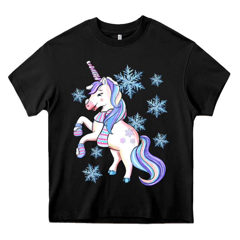Winter Unicorn Heavy Core Tee by Artiststas | Teevron