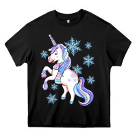 Black Winter unicorn Heavy Core Tee - Artiststas