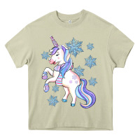 Mossy Winter unicorn Heavy Core Tee - Artiststas