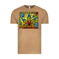 Vintage Camel stained glass weed Vintage Tee - TumblerDesignByShophia