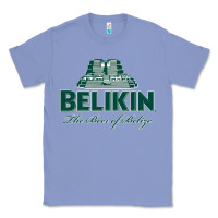 Colony Blue Belikin Beer Classic Tee - trangStudio