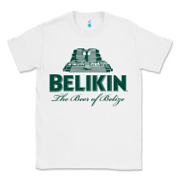 White Belikin Beer Classic Tee - trangStudio