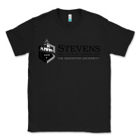Black stevens institute of technology Classic Tee - SnappyArt