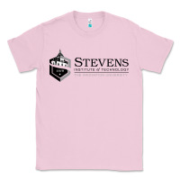 Bubblegum Pink stevens institute of technology Classic Tee - SnappyArt