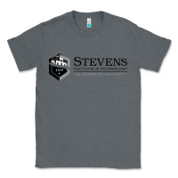Charcoal Heather stevens institute of technology Classic Tee - SnappyArt