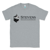 Heather Grey stevens institute of technology Classic Tee - SnappyArt