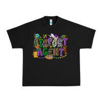 Black airport agent mardi gras Urban Heavy Tee - CowGirlArtShop