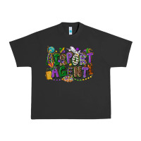 Pigment Black airport agent mardi gras Urban Heavy Tee - CowGirlArtShop