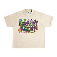 Airport Agent Mardi Gras Urban Heavy Tee | Teevron