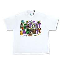 White airport agent mardi gras Urban Heavy Tee - CowGirlArtShop