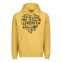 Antique Gold Mother Premium Hoodie - CowhideDigitalArt