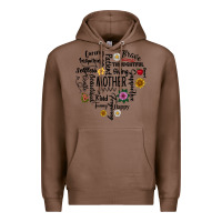 Chestnut Mother Premium Hoodie - CowhideDigitalArt