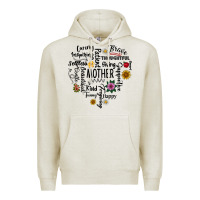 Oatmeal Heather Mother Premium Hoodie - CowhideDigitalArt