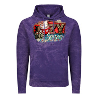 Cloud Purple cozy season Vintage Hoodie - CowGirlArtShop