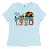 Baby Blue Best Wife Since August 1990 Limited Edition Ladies Tee - Bettercallsaul