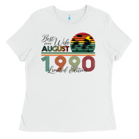 White Best Wife Since August 1990 Limited Edition Ladies Tee - Bettercallsaul