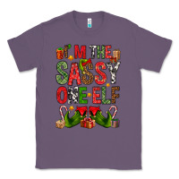 Lavender I'm the sassy on the elf Classic Tee - NancyCooperArtShop