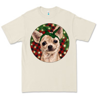 Christmas Chihuahua With Buffalo Plaid Premium Tee | Teevron