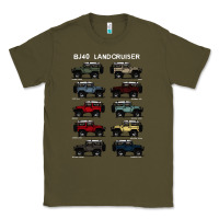 Army Green BJ4 FJ40 Landcruiser all colors T-Shirt Birthday Gift Classic Tee - trangStudio