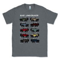 Charcoal Heather BJ4 FJ40 Landcruiser all colors T-Shirt Birthday Gift Classic Tee - trangStudio