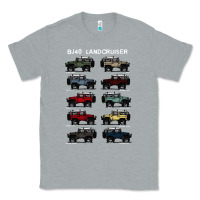 Heather Grey BJ4 FJ40 Landcruiser all colors T-Shirt Birthday Gift Classic Tee - trangStudio