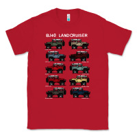 Red BJ4 FJ40 Landcruiser all colors T-Shirt Birthday Gift Classic Tee - trangStudio
