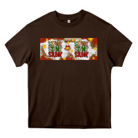 Chocolate Brown Stink stank stunk Heavy Core Tee - Artiststas