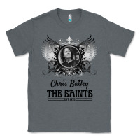 Charcoal Heather Chris Bailey Classic Tee - FloraArt