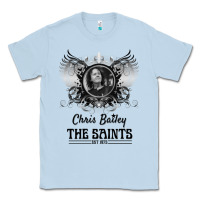 Dusty Blue Chris Bailey Classic Tee - FloraArt