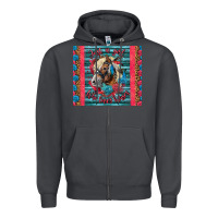 Smoke Just A Girl Who Loves Horses Zipper Hoodie - LillyAllenDesigns