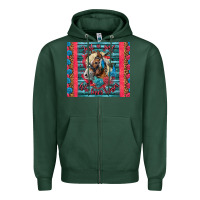 Sports Green Just A Girl Who Loves Horses Zipper Hoodie - LillyAllenDesigns