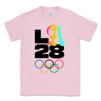 Bubblegum Pink 2028 summer olympics Classic Tee - FloraArt