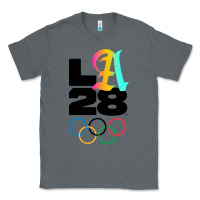 Charcoal Heather 2028 summer olympics Classic Tee - FloraArt