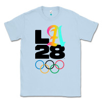 Dusty Blue 2028 summer olympics Classic Tee - FloraArt