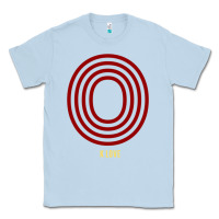 Dusty Blue K Love 0 Classic Tee - FloraArt