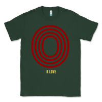 Sports Green K Love 0 Classic Tee - FloraArt