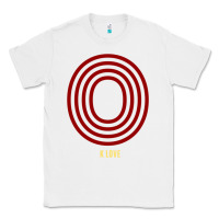 White K Love 0 Classic Tee - FloraArt