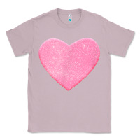 Lilac Valentines Pink Heart Classic Tee - FloraArt