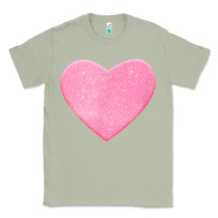 Matcha Valentines Pink Heart Classic Tee - FloraArt
