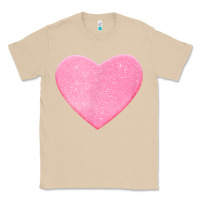 Mushroom Valentines Pink Heart Classic Tee - FloraArt