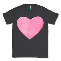 Smoke Valentines Pink Heart Classic Tee - FloraArt