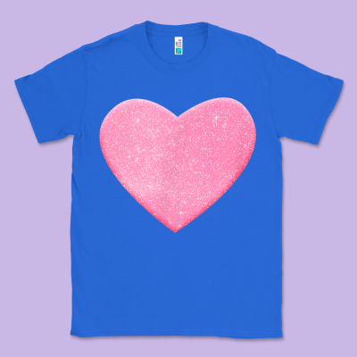 Valentines Pink Heart Classic Tee Designed By Floraart