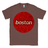 Chestnut boston   simple red circle vintage Classic Tee - FloraArt