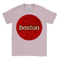 Lilac boston   simple red circle vintage Classic Tee - FloraArt