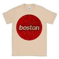 Mushroom boston   simple red circle vintage Classic Tee - FloraArt
