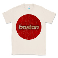 Natural boston   simple red circle vintage Classic Tee - FloraArt