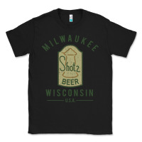 Black shotz beer worn Classic Tee - FloraArt