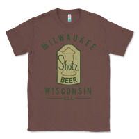 Chestnut shotz beer worn Classic Tee - FloraArt