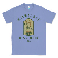 Colony Blue shotz beer worn Classic Tee - FloraArt