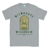 Heather Grey shotz beer worn Classic Tee - FloraArt